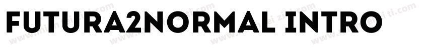 futura2normal Intro字体转换